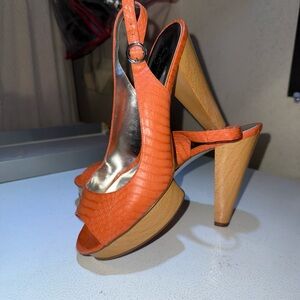 Jessica Simpson BONEE peep-toe Slingback Heels